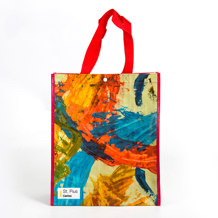 カスタム 不織布 ショッピングバッグ PP 織布 ショッピング